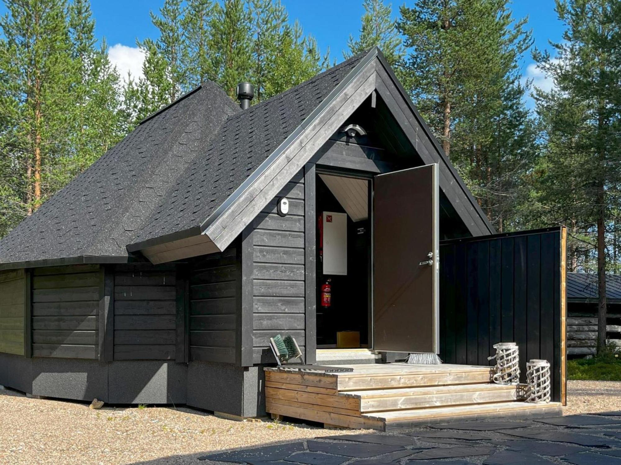 Holiday Home Samruam B Aurora Cabin By Interhome Salla Exteriör bild