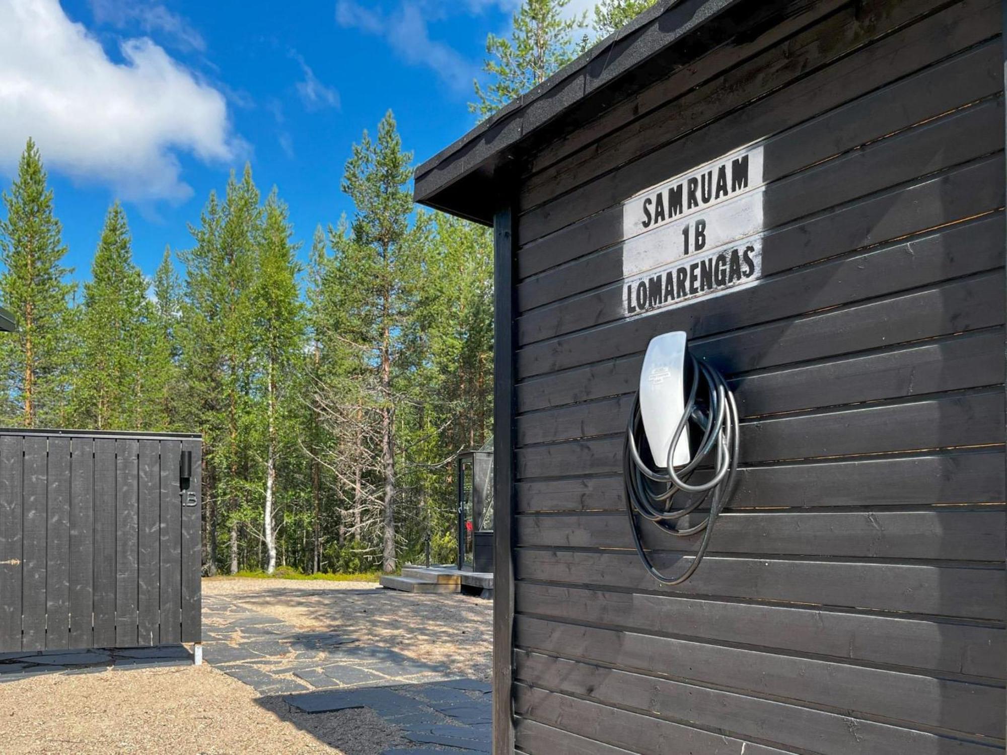 Holiday Home Samruam B Aurora Cabin By Interhome Salla Exteriör bild